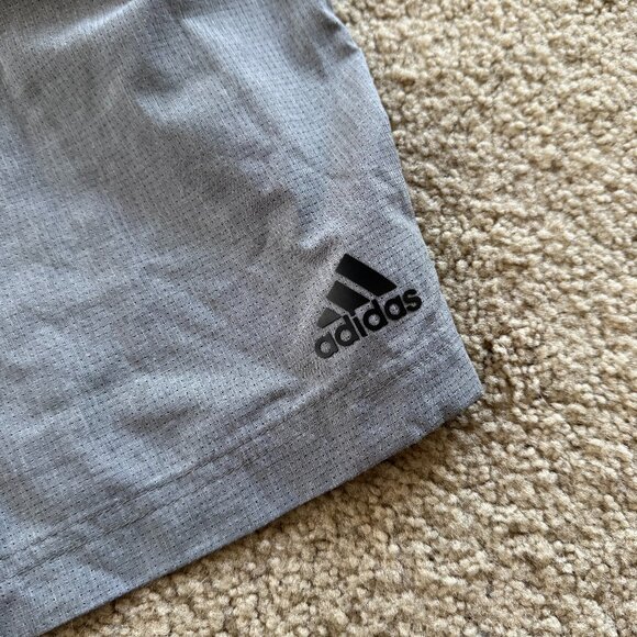 Mens ADIDAS GOLF Shorts elastic waist drawstring XXL Grey - Picture 1 of 4